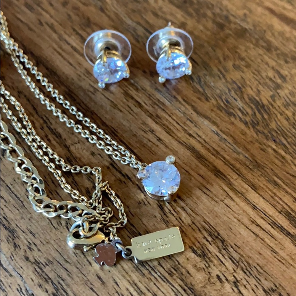 Kate Spade earring and necklace set